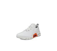 Ecco Golf Biom C4 Leather Textile Men's Low Top Trainers - White Mazarine Blue - Size:UK 7.5