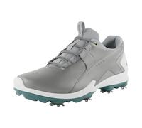 ECCO Mens 2026 Biom Tour Fluidform Waterproof Spiked Leather Golf Shoes | Snug fit Low profile stability Forward momentum PHORENE Midsole Soft lightweight cushioning Bounce Energy return