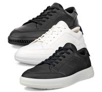 Ecco Mens 2026 Move Classic Modern Low Sneaker Leather Waterproof Trainers