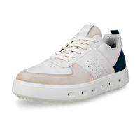 Ecco Mens 2026 Street 720 Leather Waterproof Hybrid Spikeless Golf Shoes