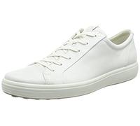 ECCO mens 470364 Soft 7 Sneaker, White, 10 UK