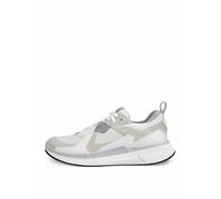 ECCO Mens Biom 2.2 830774 Leather Textile Shadow White Trainers 10 UK