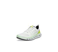 ECCO Mens Biom 720 Breathru Lace Up, White/Lime Cream/Lime Punch, 13-13.5