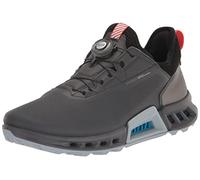 ECCO Mens Biom C4 Boa Gore-tex Waterproof Golf Shoe, Magnet/Black, 6-6.5