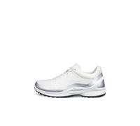 ECCO Men's Biom Energi Waterproof Walking Sneaker, Silver Metallic/White, 8-8.5