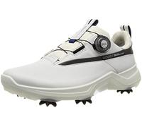 ECCO Men's Biom G5 Boa Gore-tex Waterproof Golf Shoe, White/Black, 11/11.5 UK