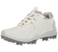 Ecco Golf Biom Tour Leather Synthetic Men's Comfort Trainers - White - Size:UK 9-9.5