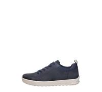 Ecco Mens Byway 501664 Nubuck Leather Marine Trainers 8-8.5 UK