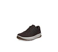 ECCO Mens Byway Waterproof Leather Shoes - Coffee/Coffee - UK 10.5-11