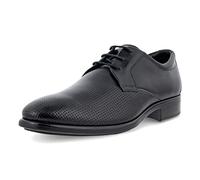 ECCO Men's Citytray Plain Toe Tie Oxford, Schwarz, 8/8.5 UK