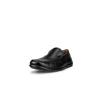 ECCO Men's Classic MOC 2.0 Slip On Driving Style Loafer, Black, 8/8.5 UK