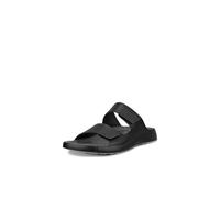 Men's ECCO Mens 2ND Cozmo Soft Leather Sandals - Black - Size: 9.5
