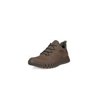 ECCO Men's Gruuv Gore-tex Waterproof Sneaker, Dark Clay Nubuck, 9-9.5