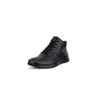 ECCO Men's IRVING ANKLE BOOT Waterproof and Side Zip Black 42