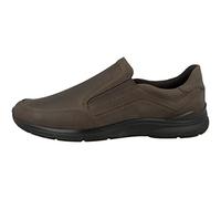 ECCO Mens Irving . Lace-Up Flats, Coffee, 7.5 UK