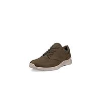 ECCO Irving Khaki Leather Mens comfort shoes 511734-55894 in a Plain Leather and Man-made in Size 43