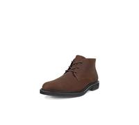 ECCO Men's London Lace Up Waterproof Chukka Boot, Cocoa Brown Nubuck, 6-6.5