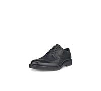 ECCO Men's London Wingtip Oxford, Black, 6-6.5