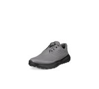 Ecco Men's Golf Shoes LT1 BOA – Waterproof Leather, Spikeless – Steel UK 10