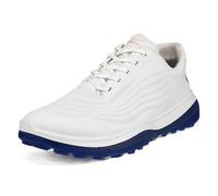 Ecco Mens LT1 Lace Up Waterproof Spikeless Full Grain Leather Golf Shoes