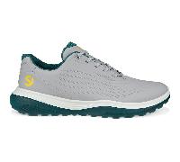 Ecco Golf LT1 Leather Men's Low Top Trainers - Concrete - Size:UK 8-8.5