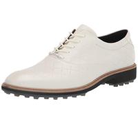 ECCO Mens M Classic Hybrid Leather Golf Shoes - White - UK 9-9.5