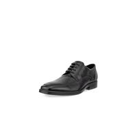 ECCO Men's Milan Apron Toe Tie Oxford, Black, 10.5/11 UK