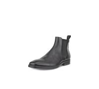 ECCO Men's Milan Plain Toe Double Gore Chelsea Boot, Black, 8-8.5