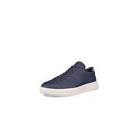 ECCO Men's Move Retro Sneaker, Marine/Honey Mustard, 11-11.5