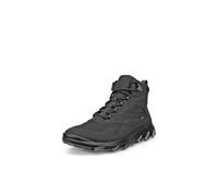 (12-12.5 (47EU) UK, Black) ECCO Mens MX Mid Cut GORE-TEX Lace Up Walking Hiking Ankle Boots