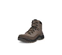 ECCO Men's Offroad Waterproof High Lace Up Hiking Boot, Dark Clay/Nutmeg Brown Nubuck, 8-8.5