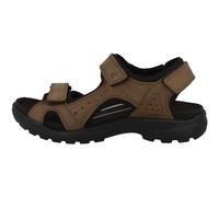 ECCO Men's Onroads M 3s Sandals, Cocoa Brown Black, 10 UK