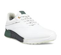 ECCO Men's S-Three Gore-tex Golf Shoe, White/Frosty Green, 8/8.5 UK
