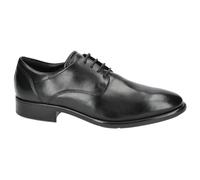 Ecco Citytray Leather Men's Lace Up Shoes - Black - Size:UK 7.5