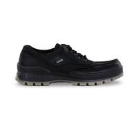 Ecco Track 25 Low GTX 831714 Leather Nubuck Men's Fashion Trainers - Black Black - Size:UK 9-9.5