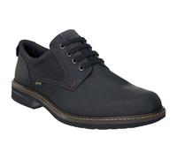 Ecco Turn Leather Men's Lace Up Shoes - Black - Size:UK 7.5