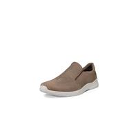 ECCO Men's Sneaker Irving Slipon, Nutmeg Brown, 8.5