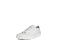 Ecco Soft 60 Leather Men's Lace Up Shoes - White - Size:UK 10