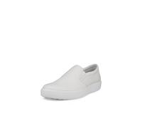ECCO Men's Soft 60 Slip-on Sneaker, White, 10/10.5 UK