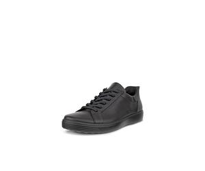 ECCO mens Soft 7 Easy Slip, Black/Black Nubuck, 12-12.5