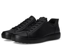 ECCO Men's Soft 7 Easy Slip Sneaker, Black/Black Nubuck, 16-16.5