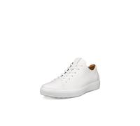 ECCO Men's Soft 7 Premier Sneaker, White, 8-8.5