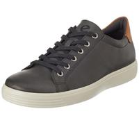 ECCO Men's Soft Classic Sneaker, Moonless/Lion, 9/9.5 UK