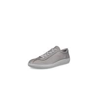 ECCO Men's Soft Zero Premium Sneaker, Steel, 9/9.5 UK