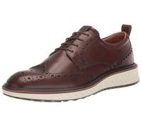 ECCO Men's St. 1 Hybrid Brogue Oxford, Cocoa Brown, 11-11.5
