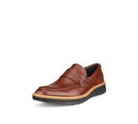 ECCO Men's St.1 Hybrid Penny Loafer, Cognac, 10/10.5 UK
