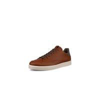ECCO Men's Street Lite Court Sneaker, Cognac/Cognac/Dark Clay, 10/10.5 UK