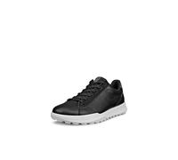ECCO Men's Street Vibe Lace Waterproof Golf Shoe, Black/Magnet, 9-9.5