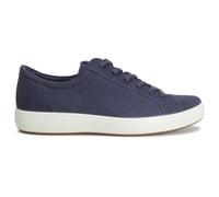 Ecco Mens Trainers Soft 7 470364 Casual Lace Up Low Top Nubuck Leather