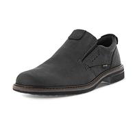 Ecco Turn Leather Men's Slip On Shoes - Black - Size:UK 7.5